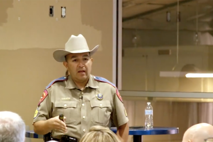 VIDEO- Texas trooper delivers unmissable message about distracted driving to truckers