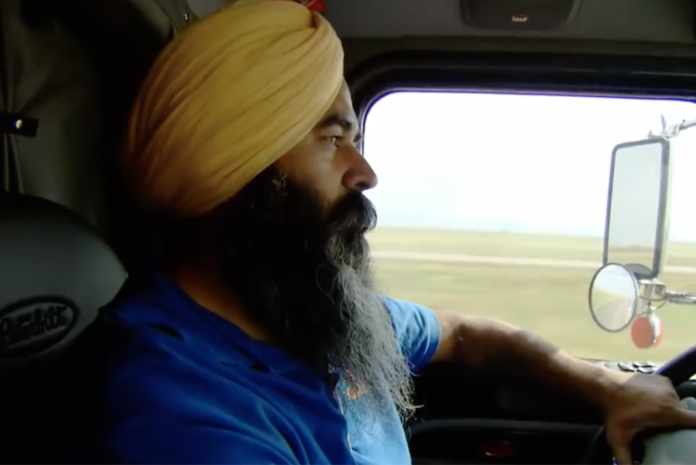 Tens of thousands of Sikhs entered trucking in the past two years