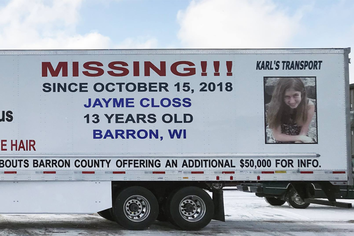 Trucking company tries new tactic to bring missing teen home