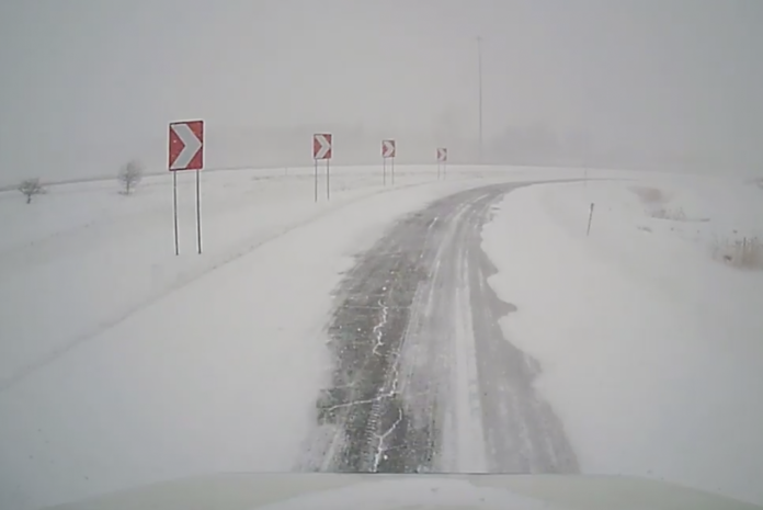 Whiteout conditions lead trucker into a terrifying surprise