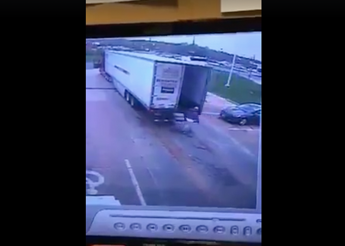 Video provides truck drivers with sobering reminder about trailer door ...