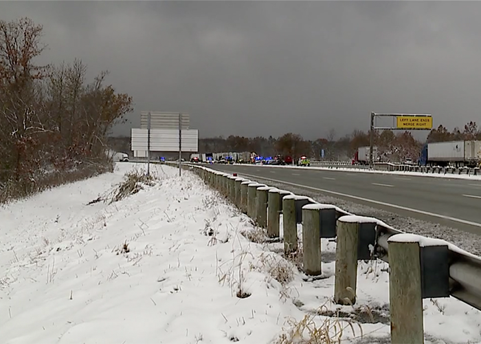 Separate 75 and 50 vehicle pileups reported in Ohio