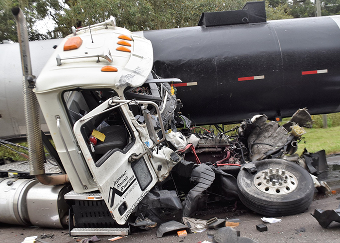 Police investigate multiple vehicle crash that killed trucker