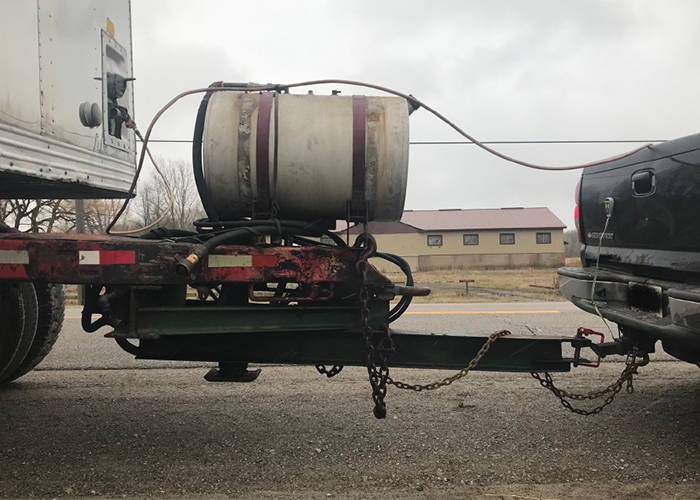 Pickup Driver In Hot Water After Cops Catch Him Hauling 53 Trailer