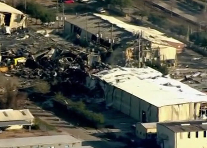 Warehouse Explosion