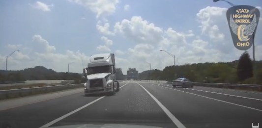 Ohio Semi Truck Chase