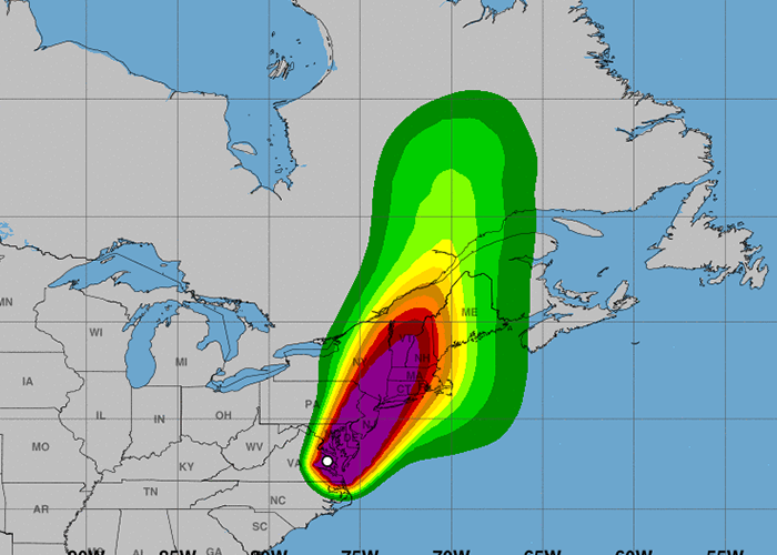 New York issues truck ban for bridges ahead of tropical storm