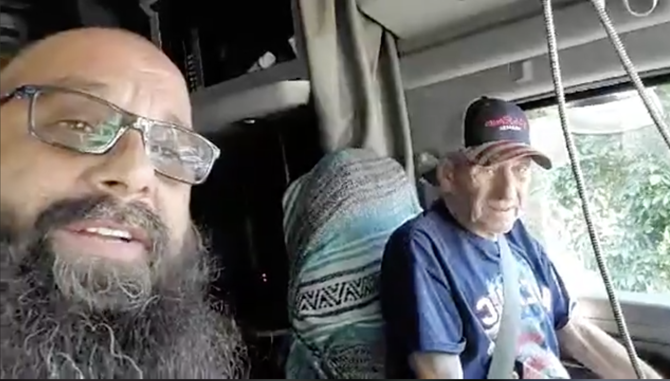 Trucker takes dying former truck driver and military veteran on his final ride