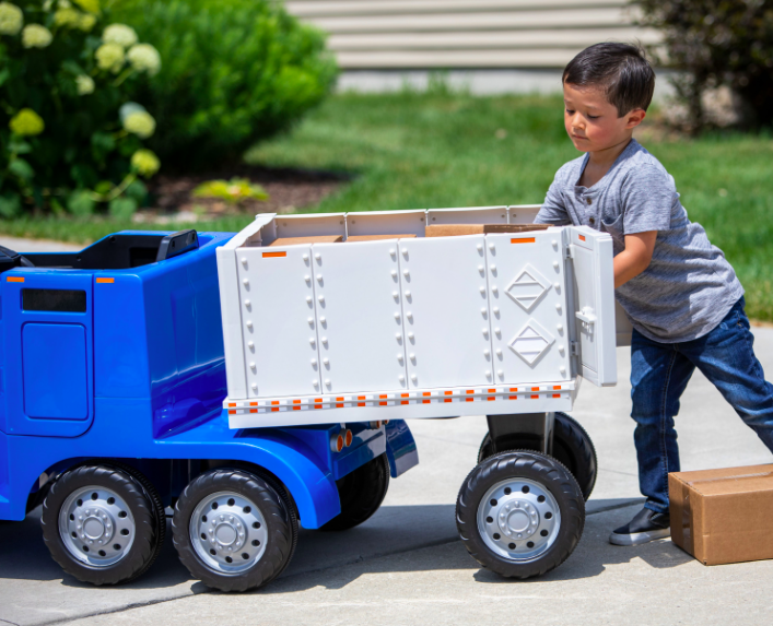 rideable toy dump truck