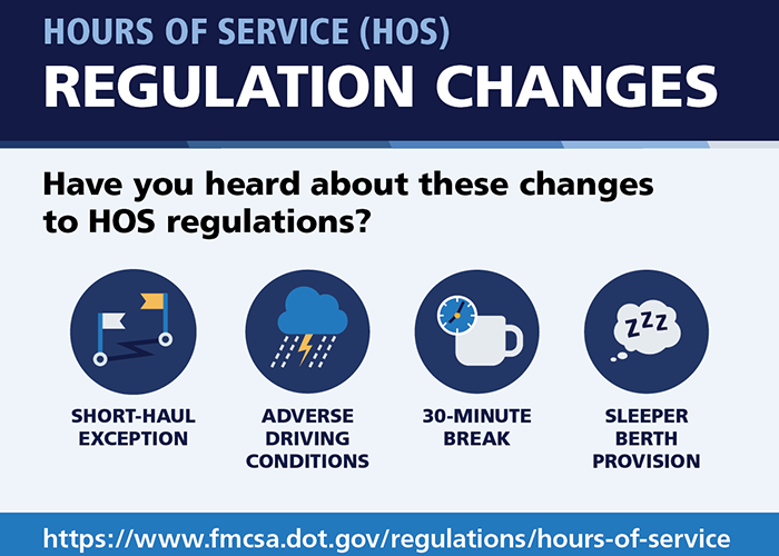 New Hours Of Service Regulations Explained For Truck Drivers 