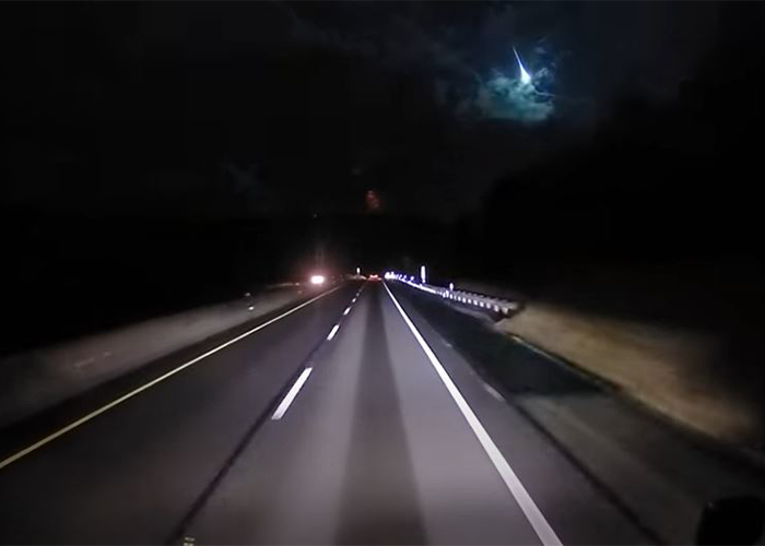 Possible meteor sightings perplex East perfectly captures