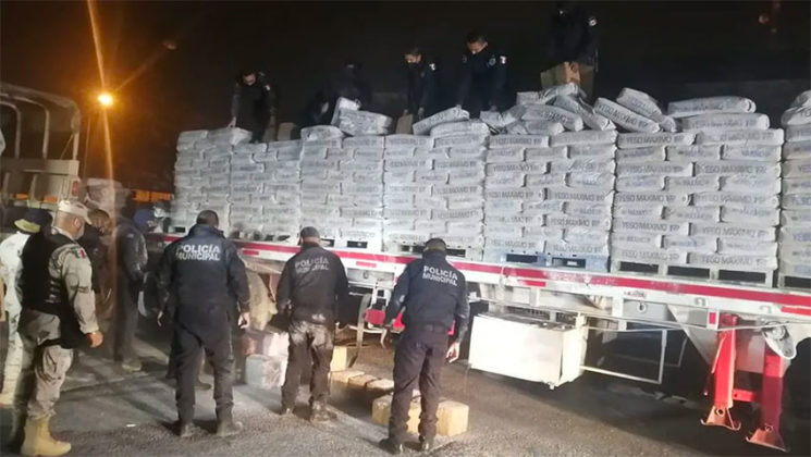 Abandoned flatbed yields 63M in illegal drugs
