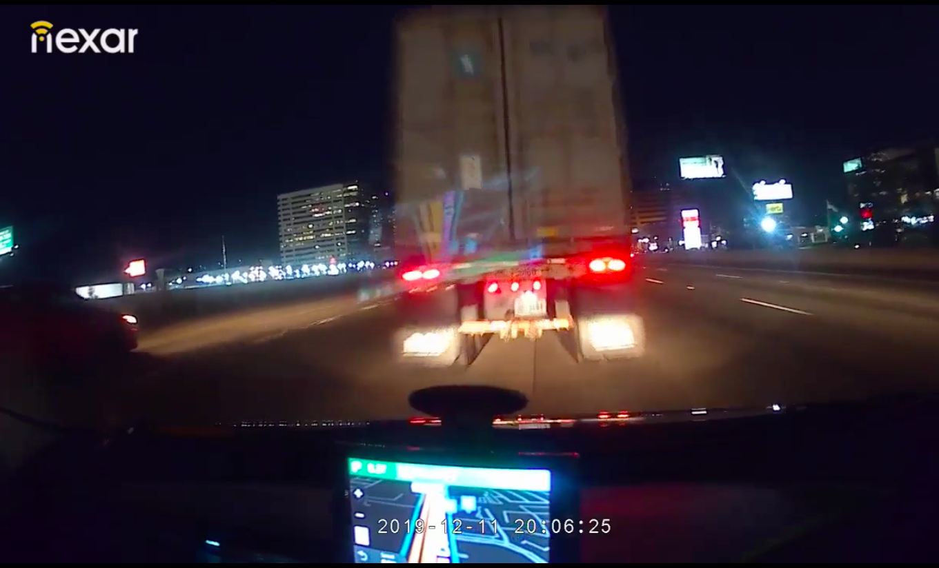 Prius rear-ends semi at 50 MPH in jolting dash cam video