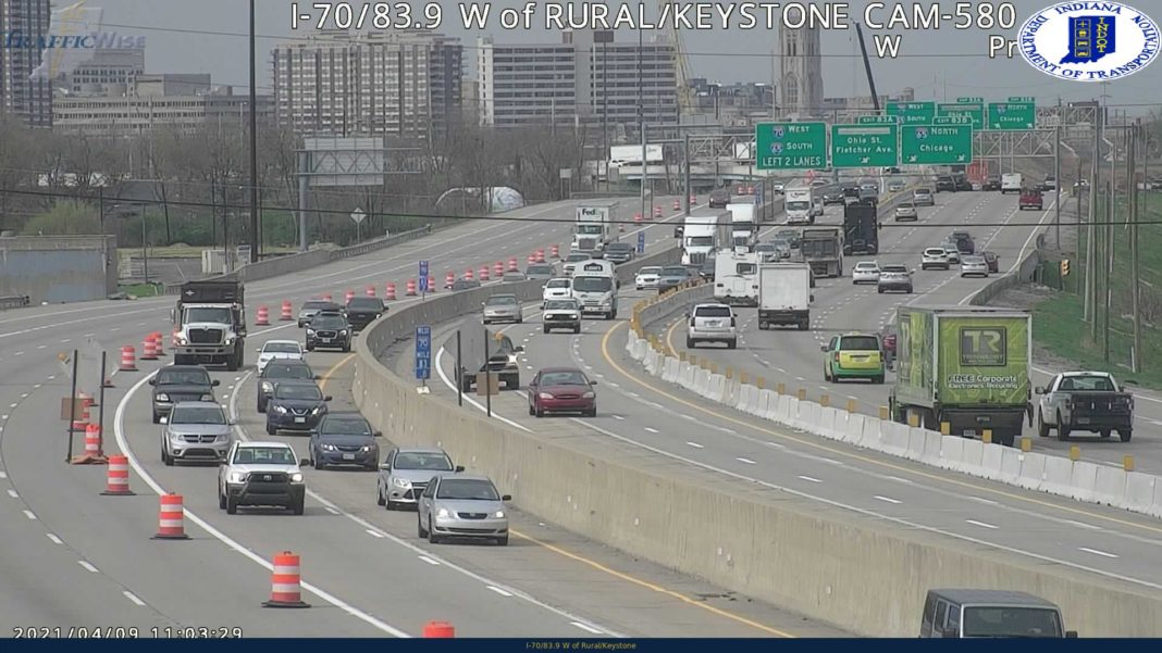 An 18 month interstate closure in downtown Indianapolis starts in just a few days