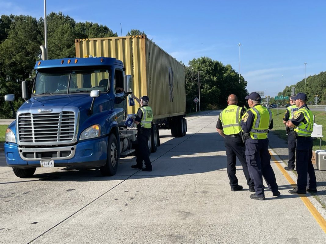 FMCSA & VDOT invited truckers to drop by a weigh station but not for
