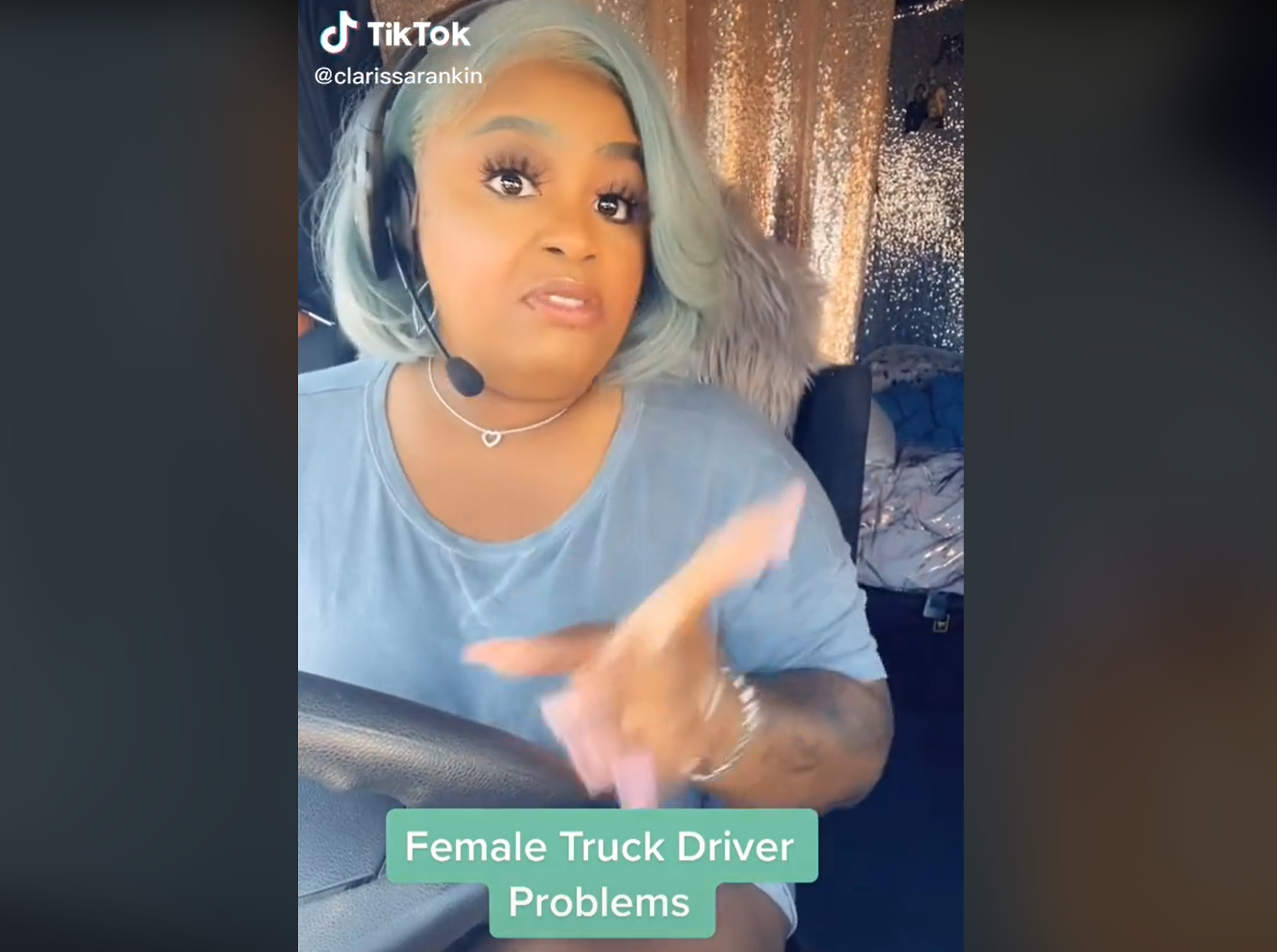 VIDEO: Lady trucker problems are a real thing