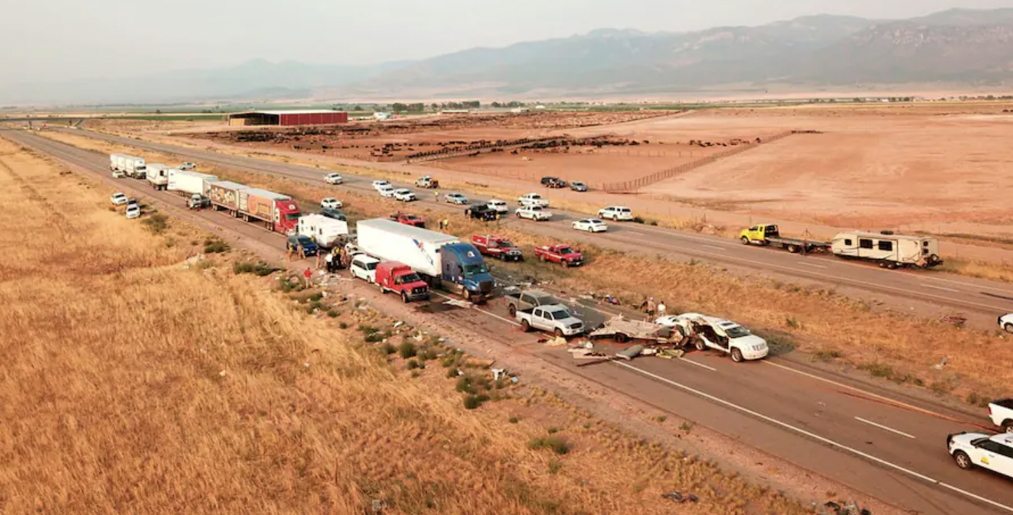 UHP still working to piece together events leading up to massive pile-up crash