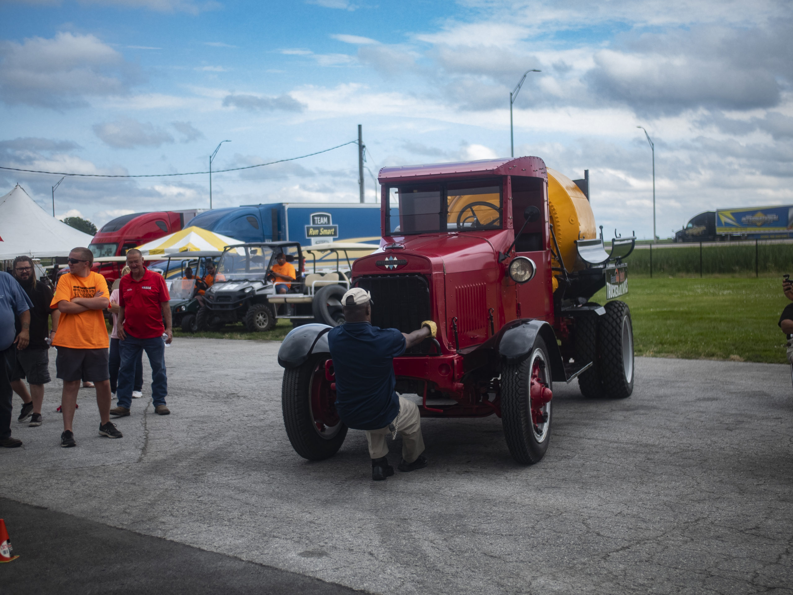 Truckers Go for Gold at the The Walcott Iowa Truckers Jamboree Olympics