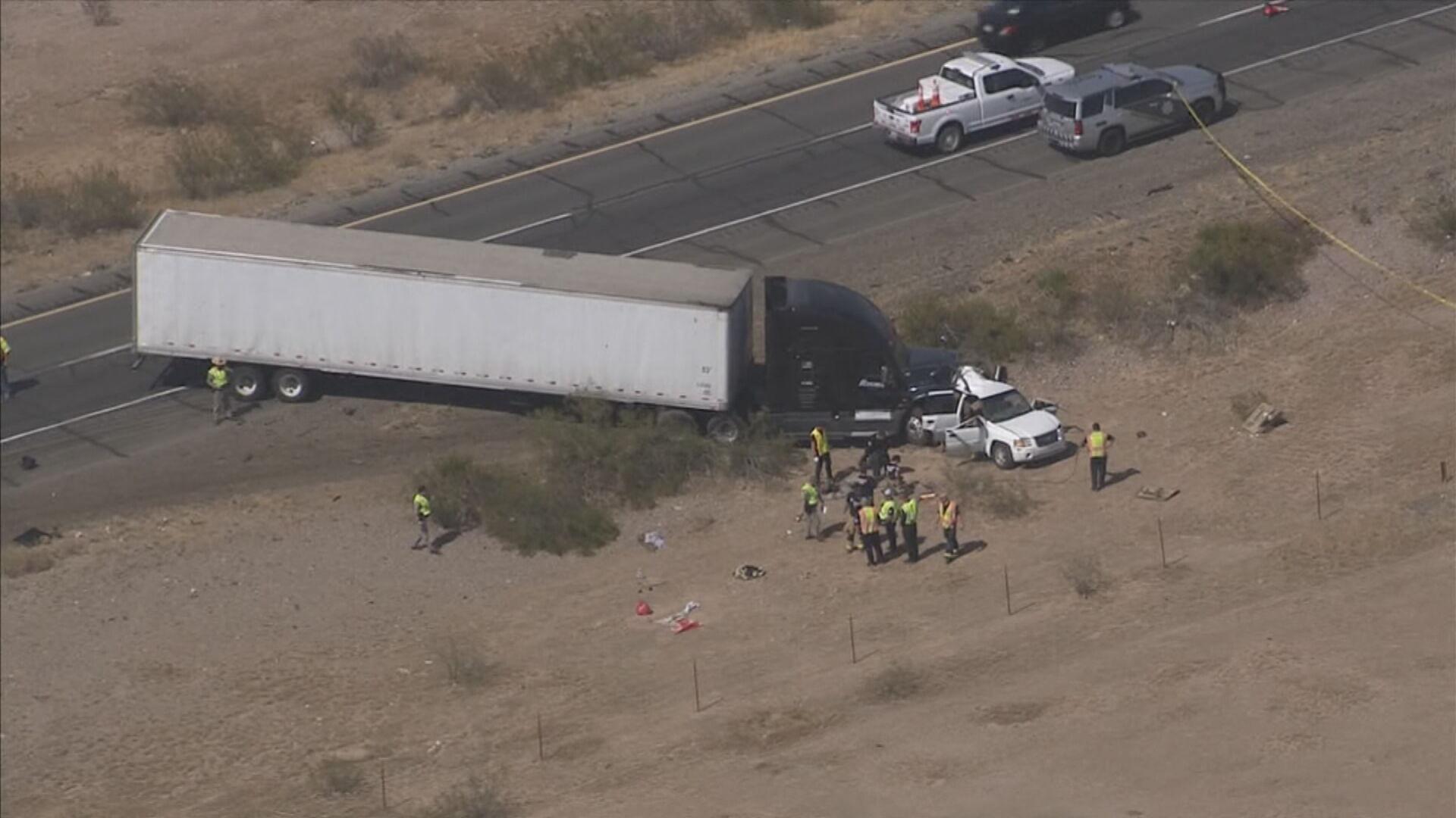 Family Of Six Dead After Semi Truck Slams Into Packed Car