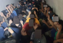 Semi truck hauling 131 migrants busted working in tandem with equally packed SUV