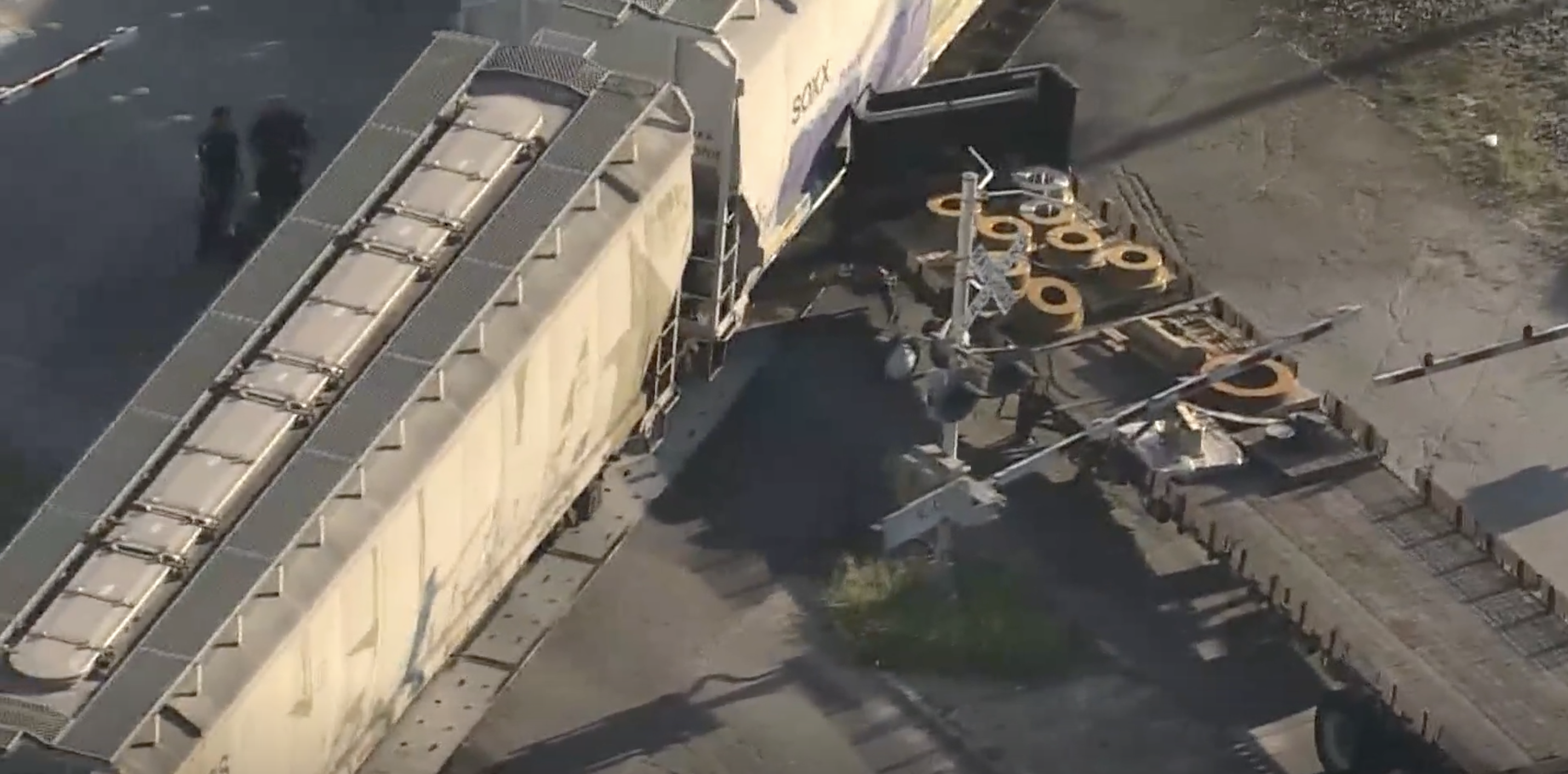 Sheriff says trucker parked on tracks waiting for traffic prior to fatal train vs. semi crash