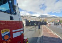 Runaway truck hauling Coors beer crashes coming down from Eisenhower Tunnel