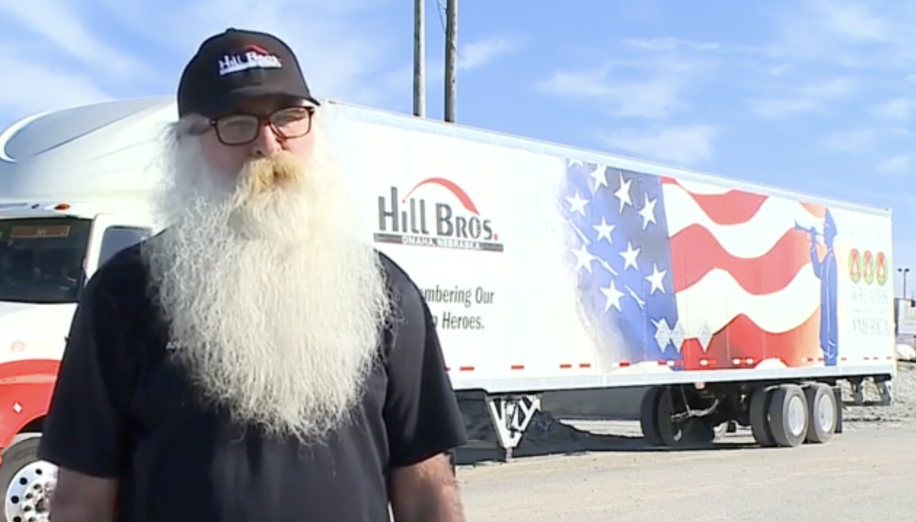 Truck Driver of the Year says his awards “mean nothing” compared to the privilege of hauling for Wreaths Across America