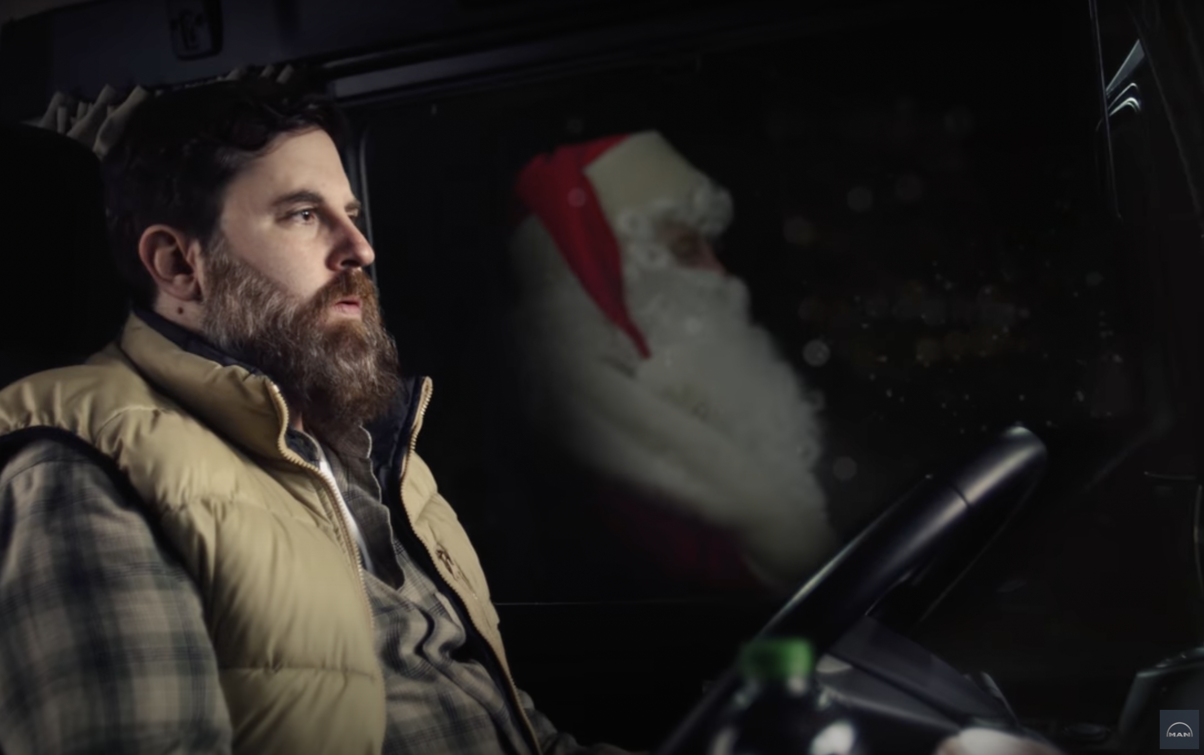 VIDEO: Trucker gets treated like the holiday hero he is in sweet commercial