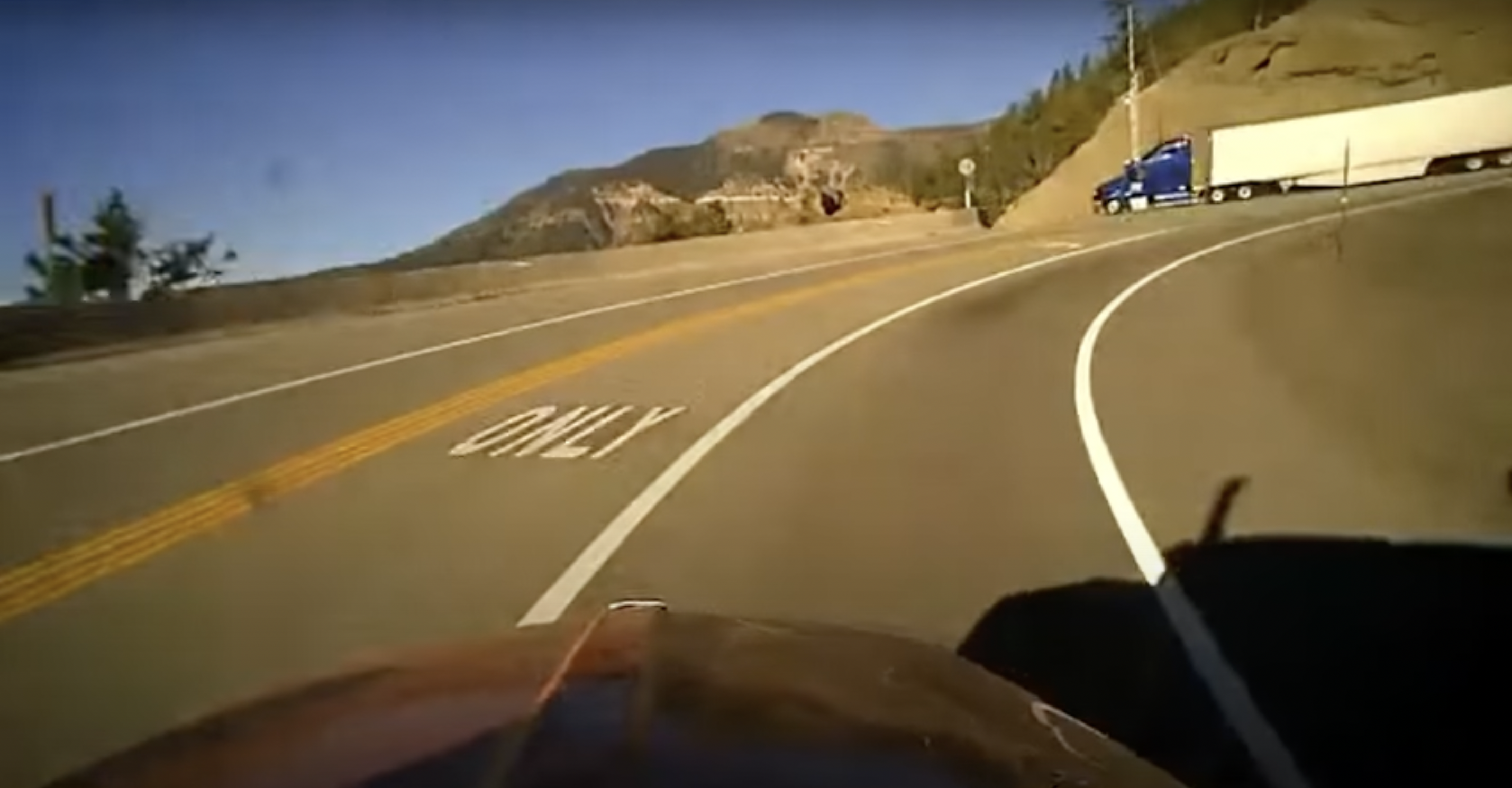 Dash cam video shows crash that claimed truck driver's life on Wolf Creek  Pass