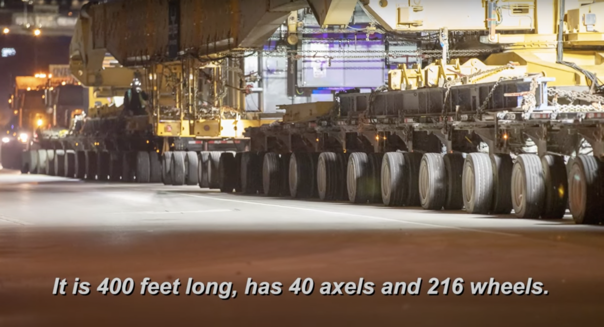 VIDEO: Check out this 777,200 pound heavy haul job