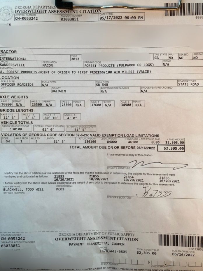 Overloaded trucker told Georgia cops that he didn't think anyone 'would ...