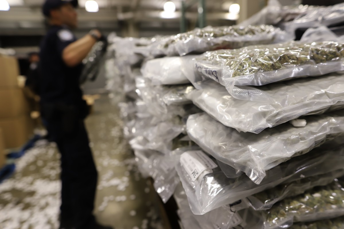 More than a ton of marijuana discovered in truck’s load of foam pool toys