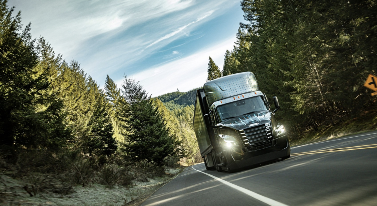 Electric Freightliner to beat Tesla to market 