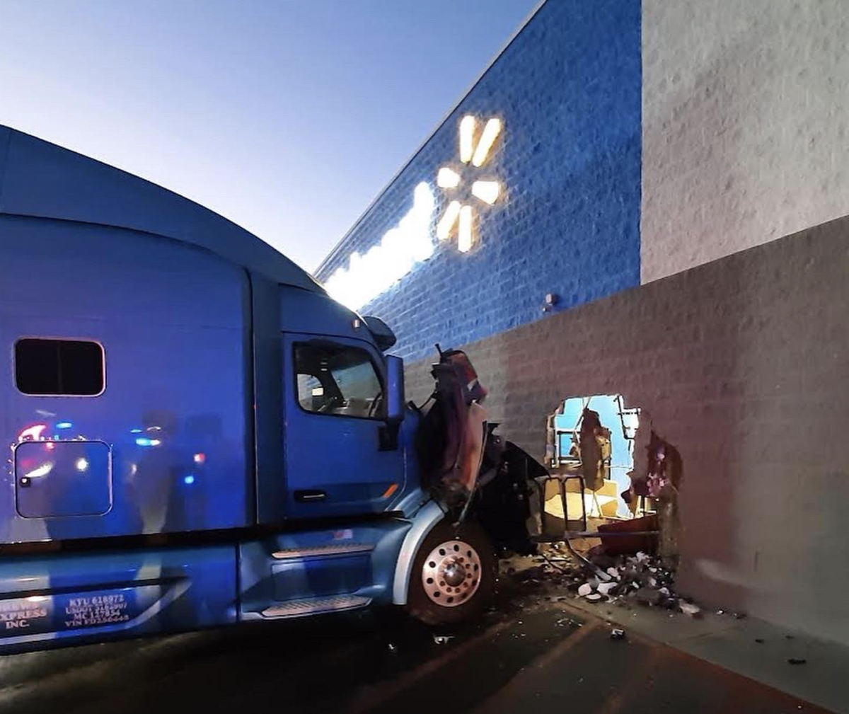 Arizona Walmart closed until further notice after truck driver ‘intentionally’ crashes into store