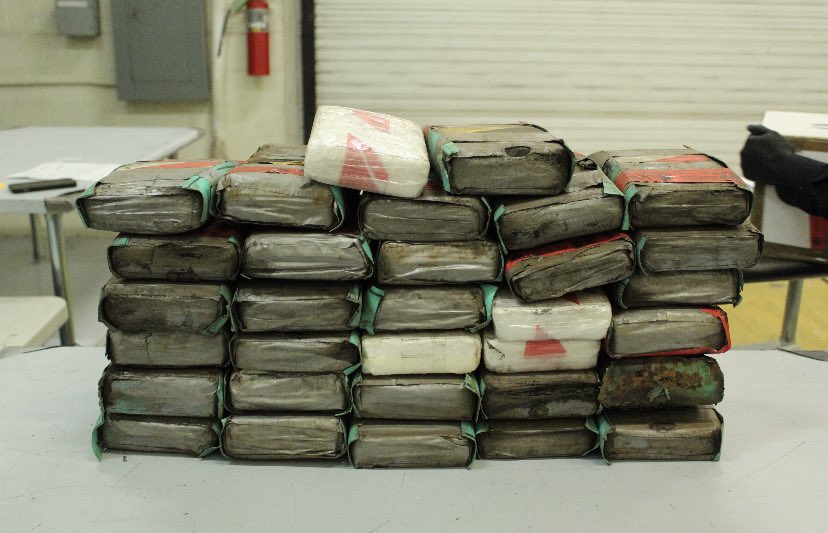 $11.4 million worth of drugs seized from two trucks at Texas border crossing