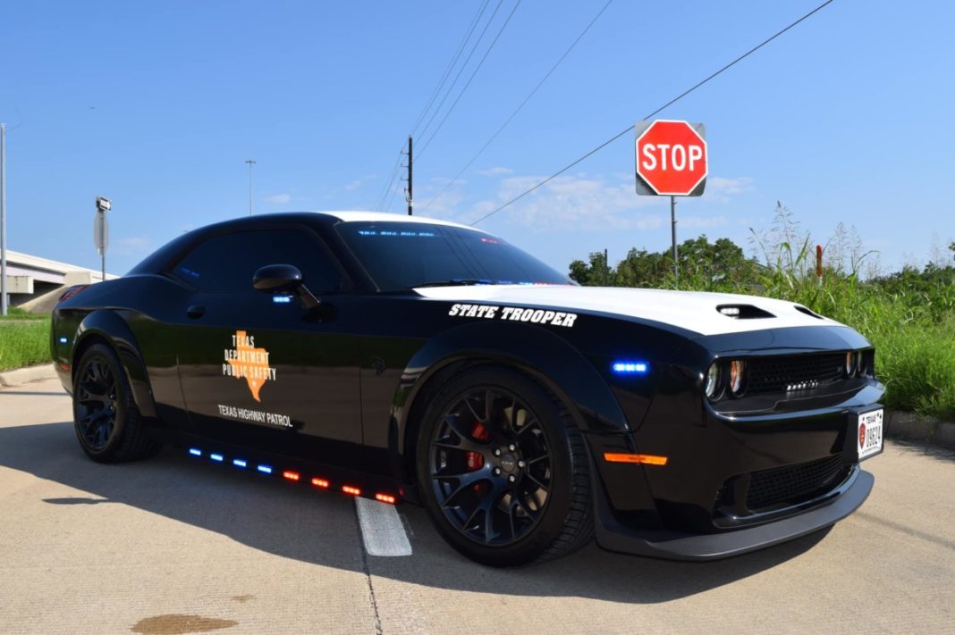 Texas troopers seized a street racer's Dodge Hellcat and turned it into ...