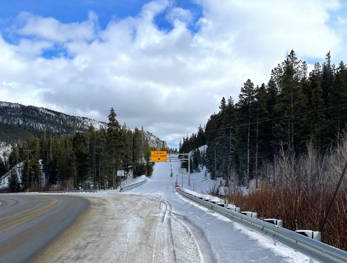 Colorado runaway truck ramp reopens after three month closure for repairs