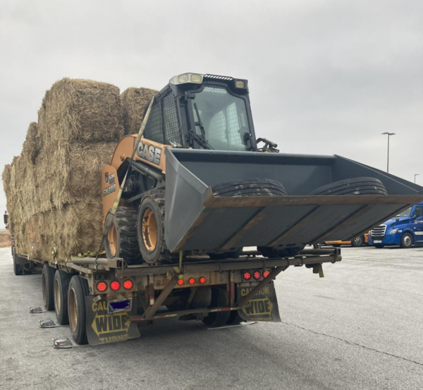 Iowa DOT catches wildly illegal load securement violation