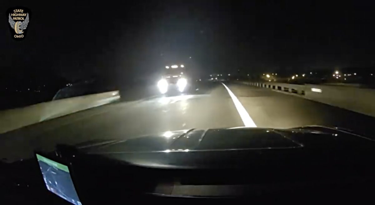 VIDEO: Ohio trooper lectures truck driver after catching her in the ‘wrong lane’