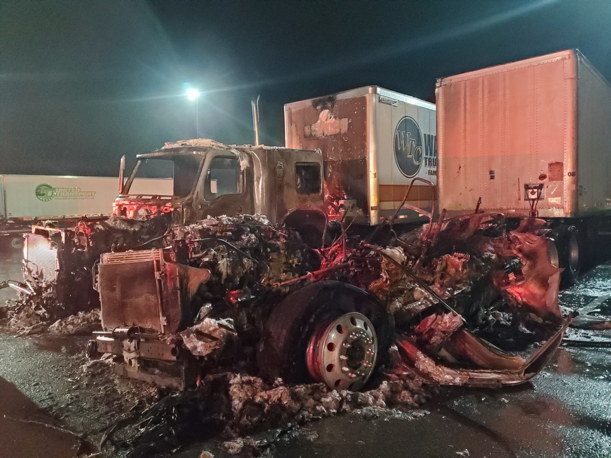 Trucks destroyed in early morning fire at Tennessee Love’s