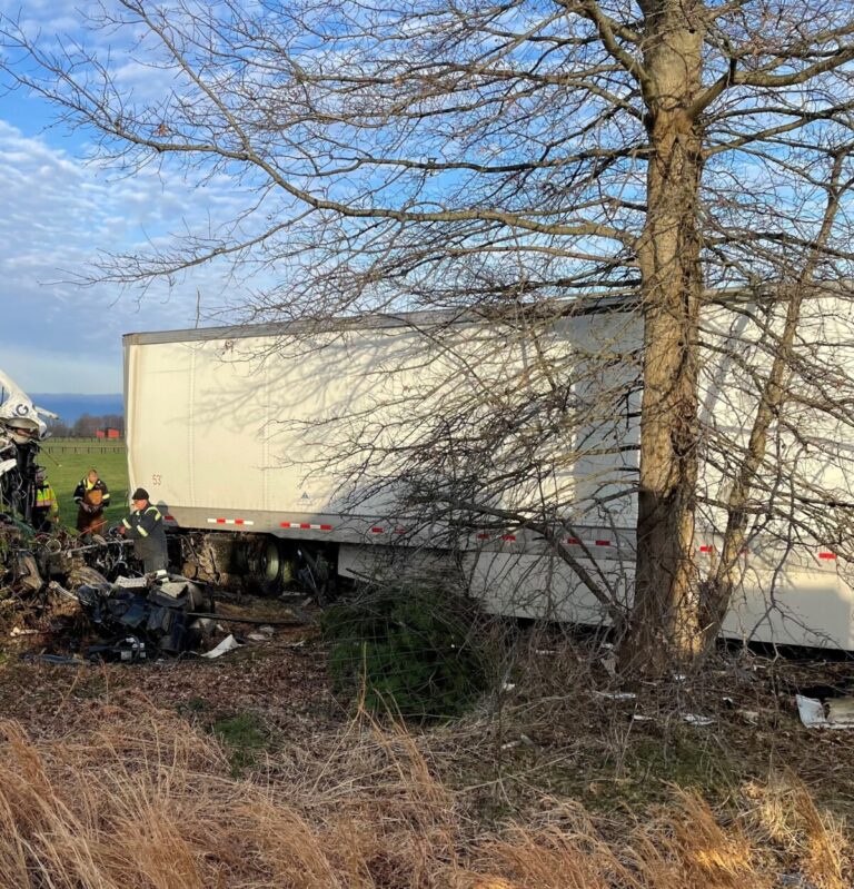 Troopers investigating cause of death of truck driver found crashed in