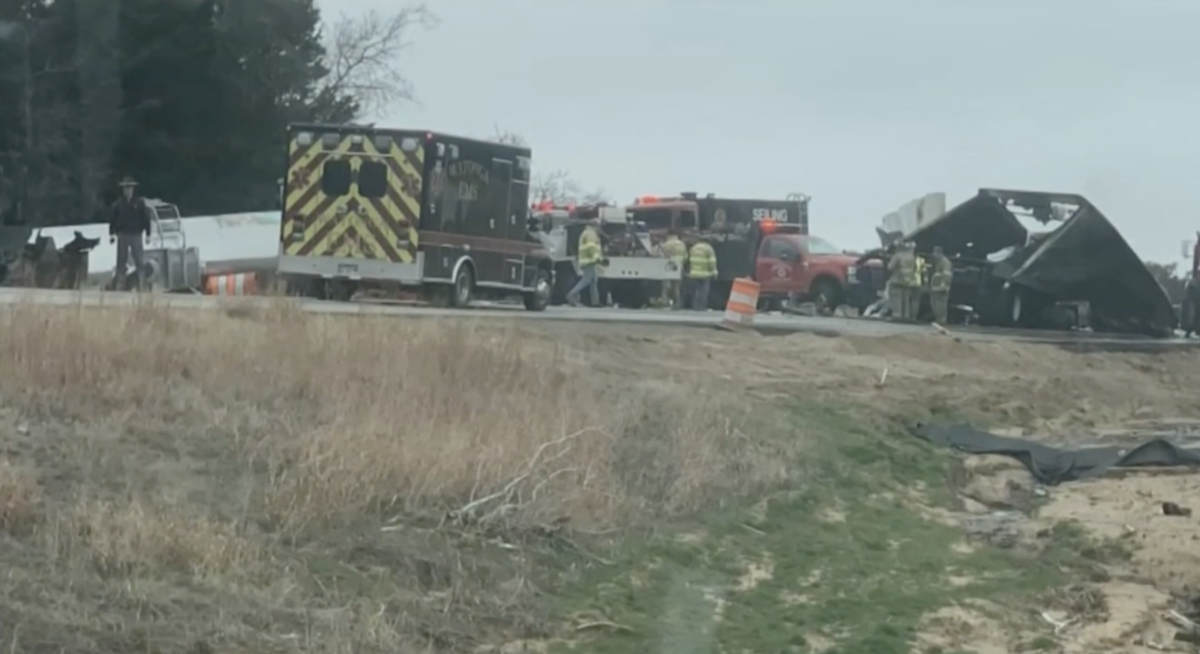 Two truckers dead in head-on big rig crash in Oklahoma