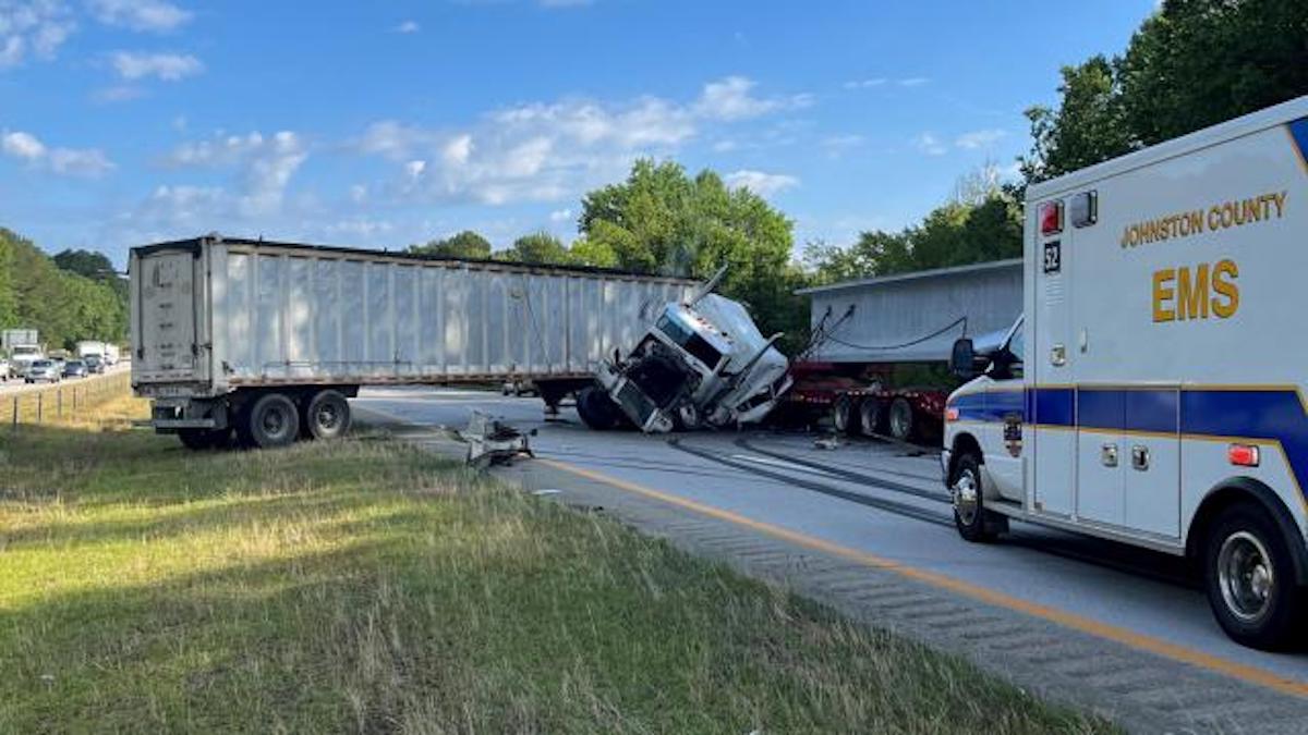 Pilot car driver struck and killed by another truck while checking on rig 