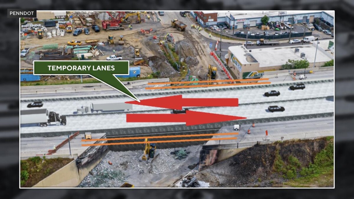 Collapsed I-95 to be reopened within the next two weeks 