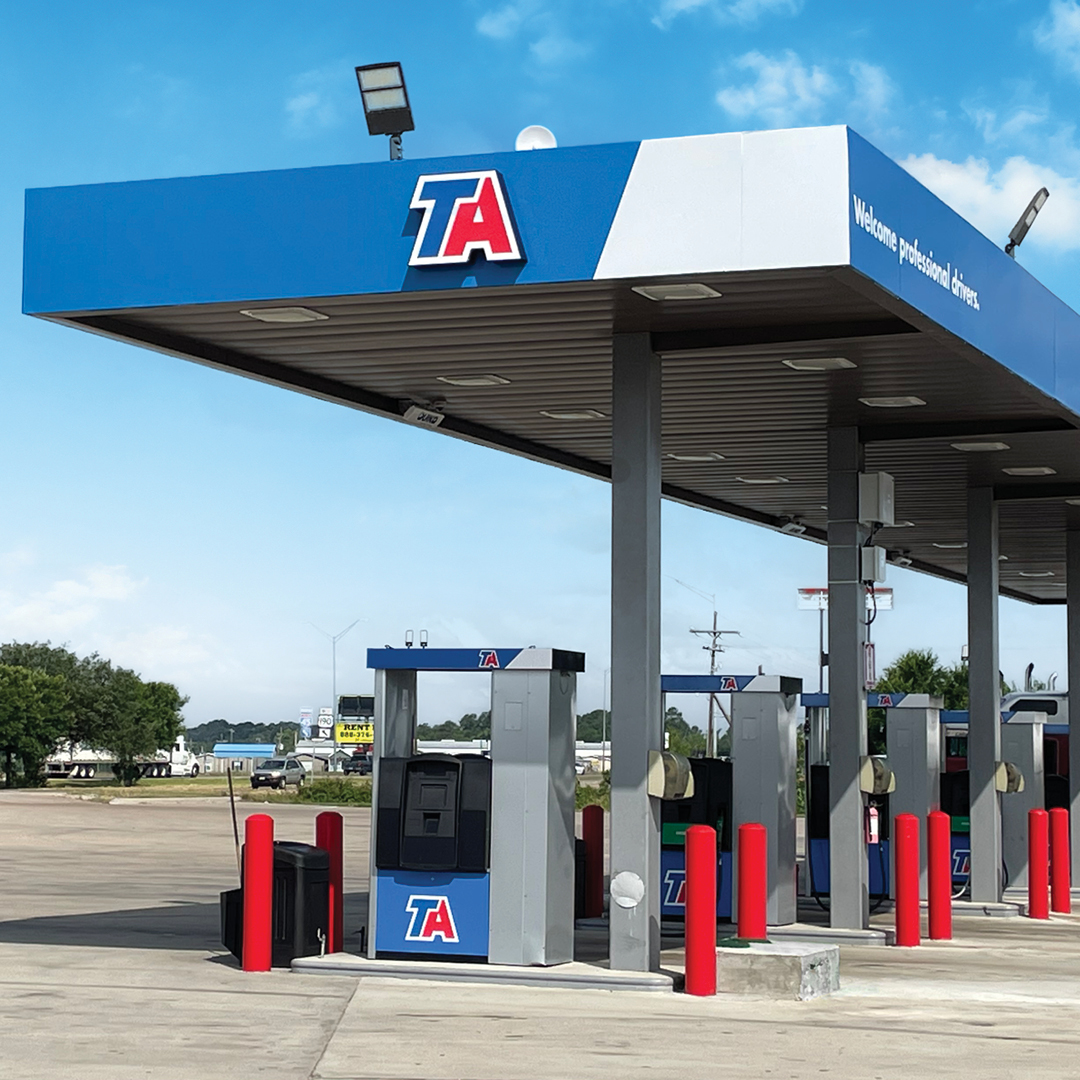 New TA opens in Texas with 90 truck parking spaces