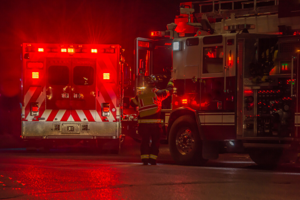 Truck driver dies after being run over by own semi at loading dock in California