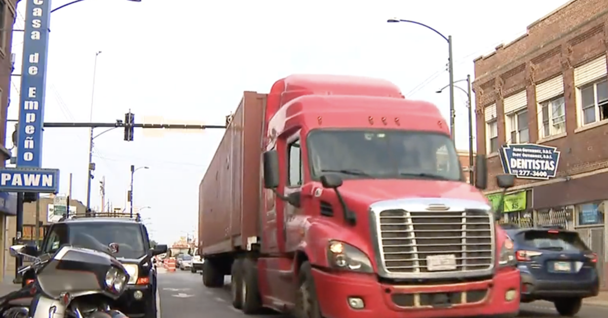 Residents claim presence of semi trucks “causes cancer, COPD, asthma, and heart failure” 