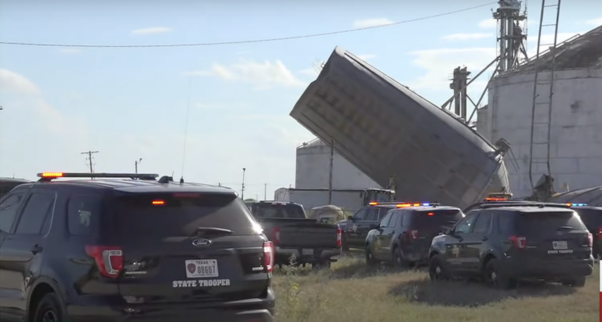 One dead in grain elevator collapse in Texas