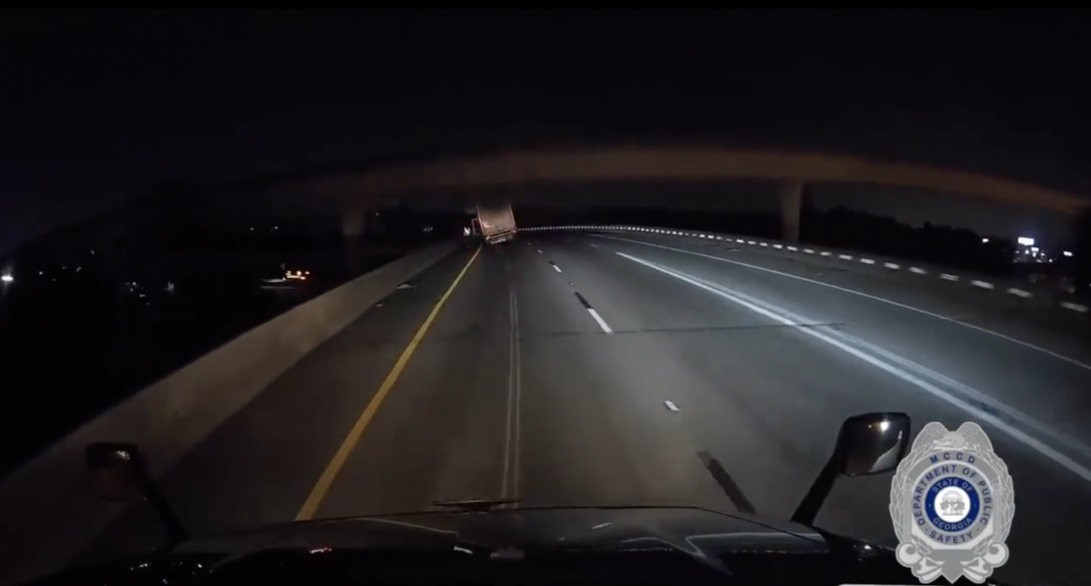 VIDEO: Georgia DPS shouts out trucker for alert driving in a situation that could have ‘ended real bad’