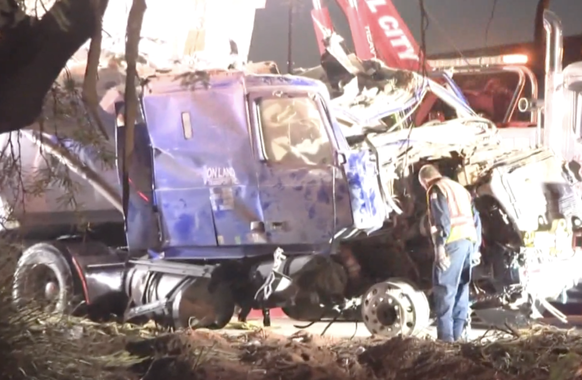 OOS truck driver arrested on outstanding warrant for New Year’s Eve crash into home 